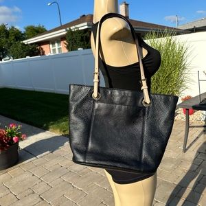 Michael Kors leather tote bag